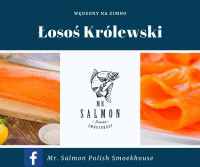 Cold Smoked KING SALMON from New Zeland